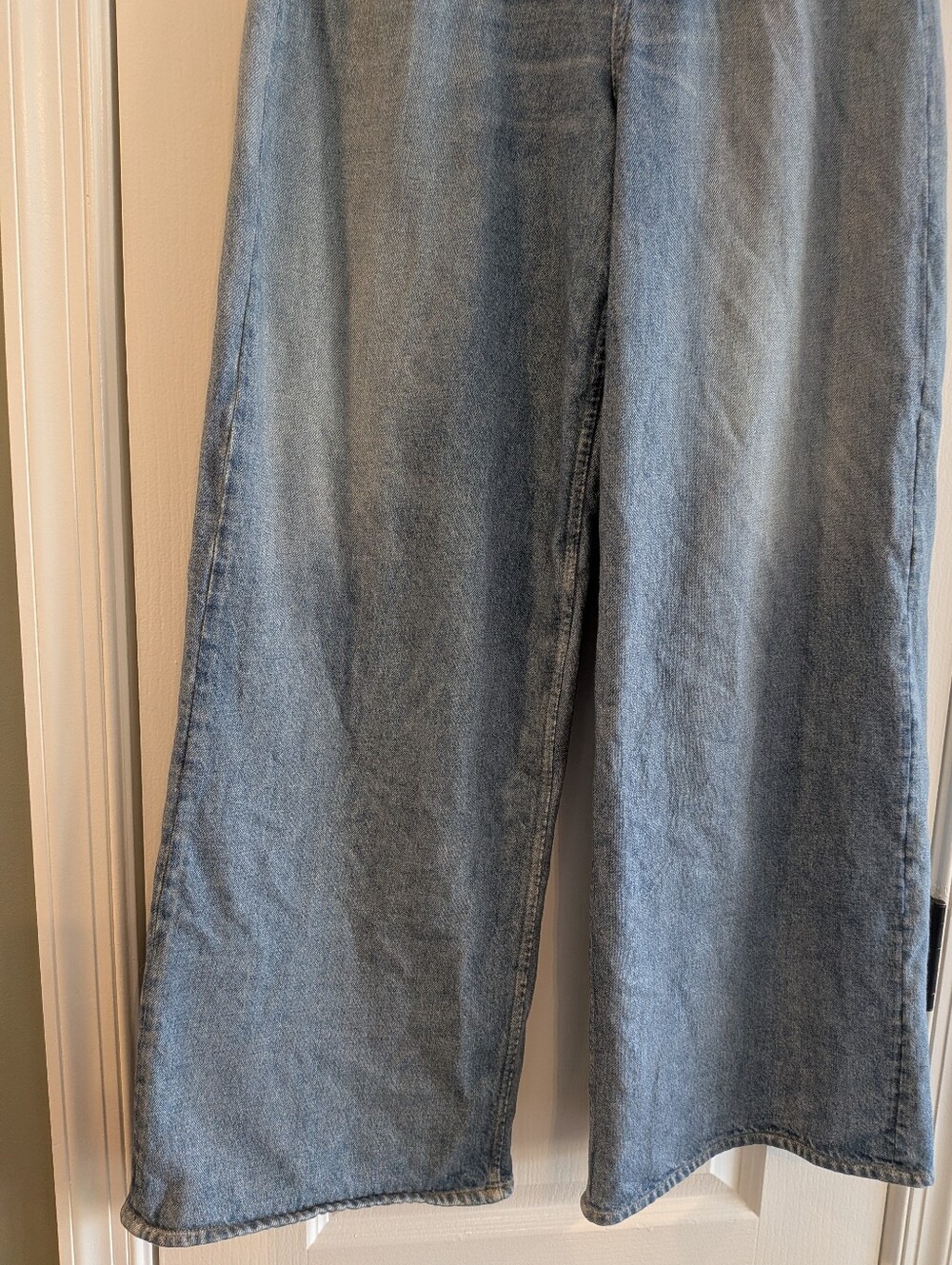 Rag & Bone Miramar Sofie Wide-Leg Pant Raily Sweatpant Jean Cotton Terry Size 29 - Picture 5 of 14